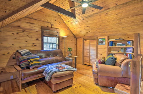 Photo 26 - Luxury Log Cabin w/ 5 Private Acres + Hot Tub