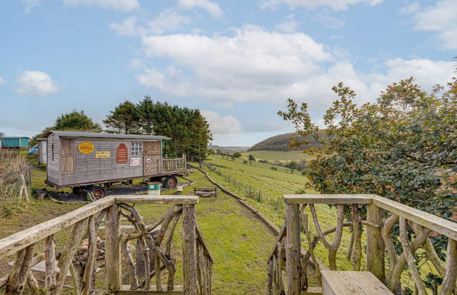2x Double Bed - Glamping Wagon, Dalby Forest - Foto 10