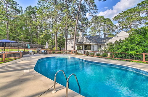 Photo 15 - Peaceful Southern Pines Home w/ Pool + Yard