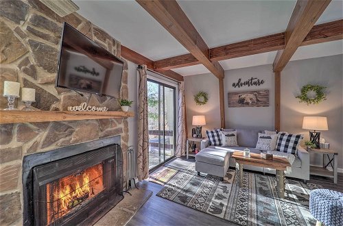 Photo 1 - Charming Mountain Townhome w/ Deck, Fireplace