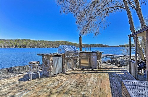 Photo 34 - Grand Lakefront Home w/ Dock in The Hideout