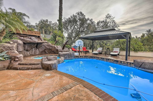Photo 4 - Chic Whittier Oasis: Private Pool, Grill + Hot Tub