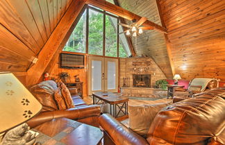 Photo 1 - A-frame Gatlinburg Cabin w/ Deck & Private Hot Tub