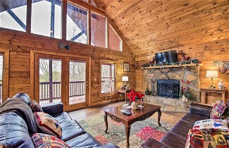 Photo 1 - Rustic Sevierville Cabin: Private Hot Tub & Games