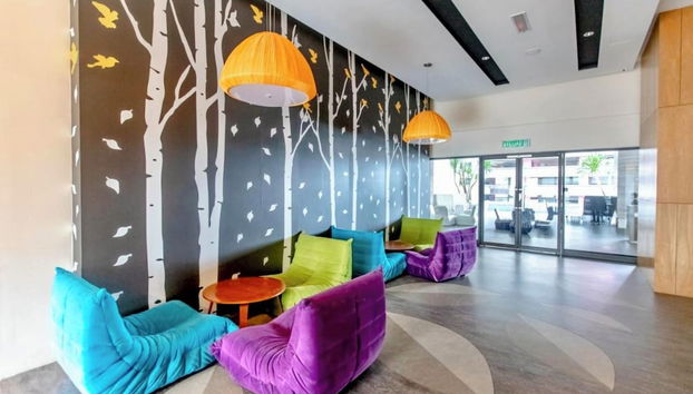 Sitzecke in der Lobby