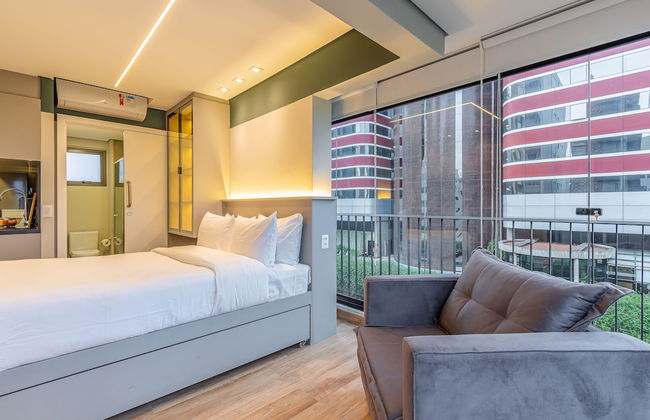 Next Haddock by Viva - Apartamentos próximos ao MASP e a metros da Estação Consolação e Avenida Paulista - Foto 31