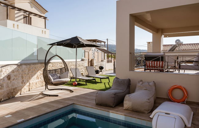 Villa Ismini 3 Bedrooms With Pool , sea View and E-car Charger - Foto 17