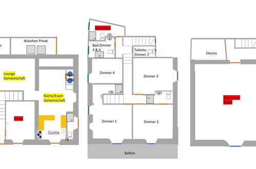 Foto 4 - Room in Apartment - Casa Coerente Cavergno Single Room 1