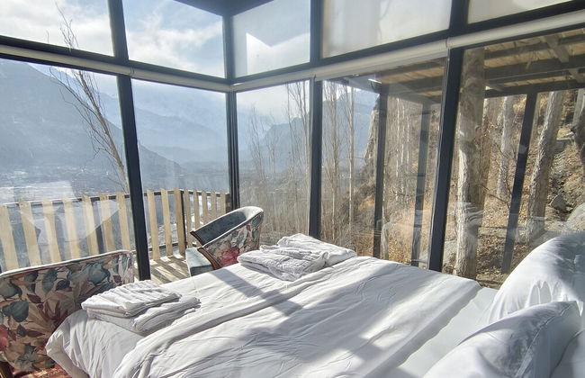 Stunning Cliff-edge 2-bedroom Chalet in Karimabad - Foto 1