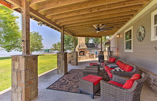 Photo 1 - Lakefront Retreat w/ Dock, Bar Hut & Fireplace