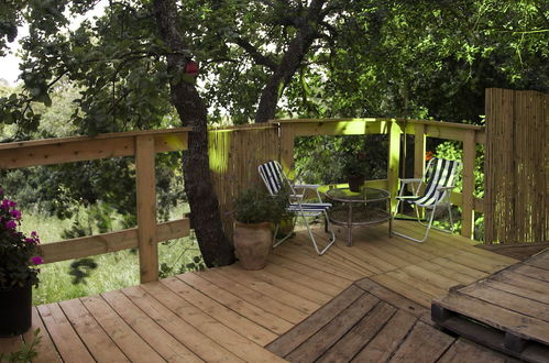 Photo 10 - Yurt Located in a Little oak Grove. Natural and a Private Experience