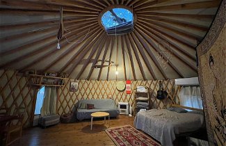 Photo 3 - Yurt Located in a Little oak Grove. Natural and a Private Experience