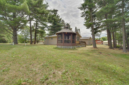 Photo 23 - Lakefront Chetek Haven: Dock, Screened Gazebo