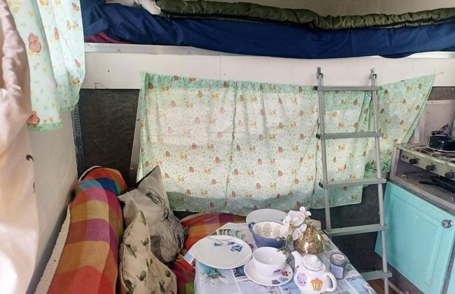 Secluded Converted Horsebox Retreat in Welcombe - Foto 14