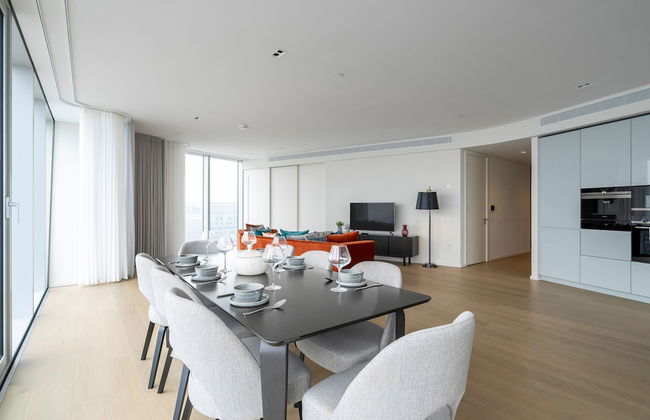 Stylish Three-bedroom Apartment in Canary Wharf - Foto 6