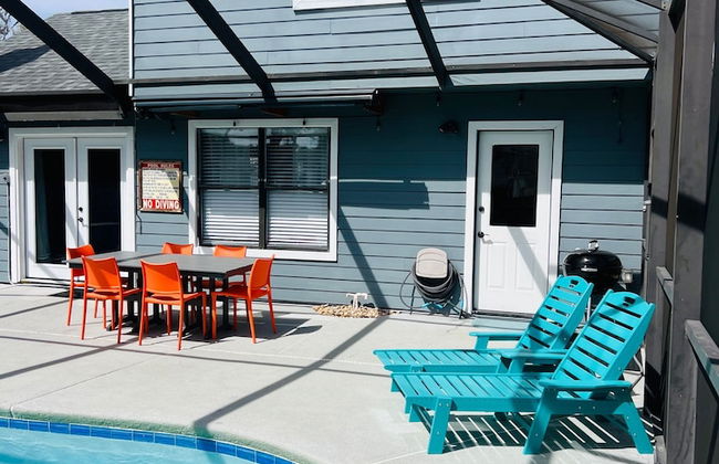 Twin Palms Beach House - Pool Hottub Game Room - Foto 27