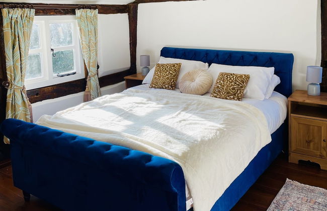 Log Burner and Beamed Ceilings-king Size Bed - Foto 9