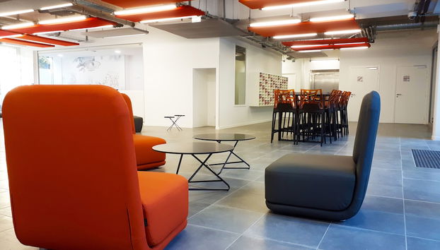 Sala de estar do lobby