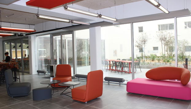 Sala de estar do lobby