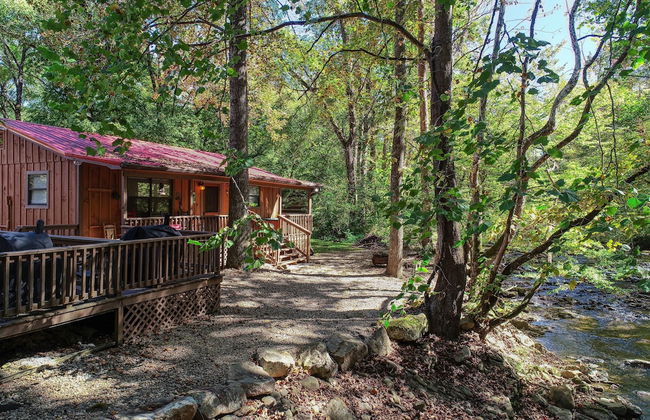 Wandering Creek - 2 Bedrooms, 1 Baths, Sleeps 6 Cabin by RedAwning - Foto 18