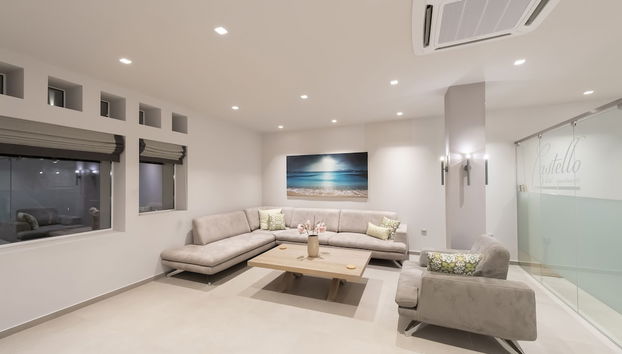 Sala de estar do lobby