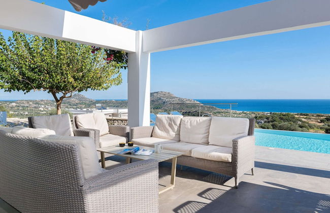 Sea View Villa in Kalythies with Private Pool near 3 Beaches - Foto 16