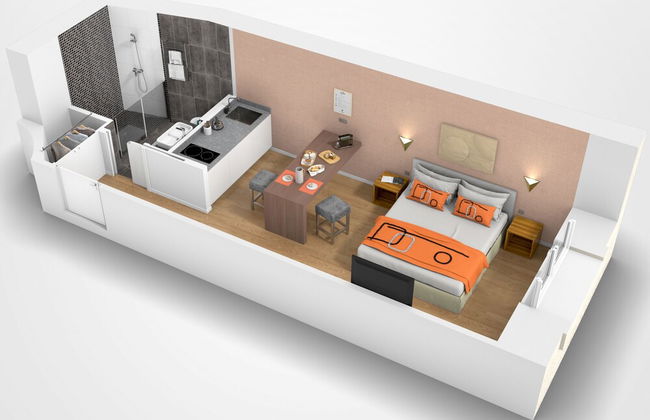 Yuna Les Halles - Serviced Apartments - Foto 33
