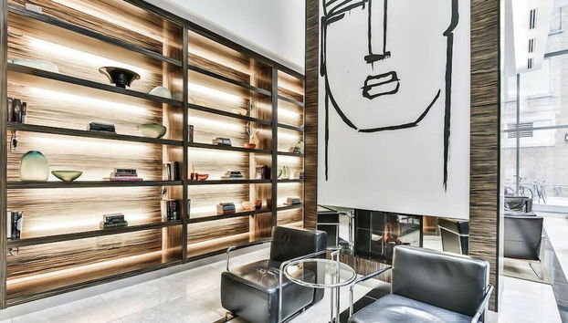 Sitzecke in der Lobby