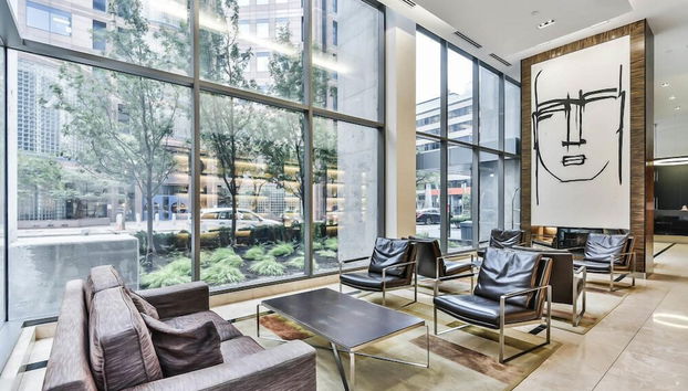 Sitzecke in der Lobby