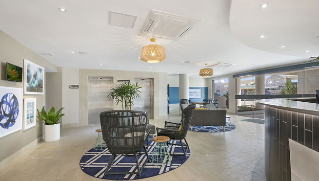 Sala de estar do lobby