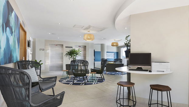 Sala de estar do lobby