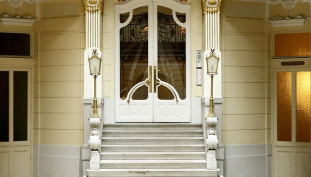 Interior entrance