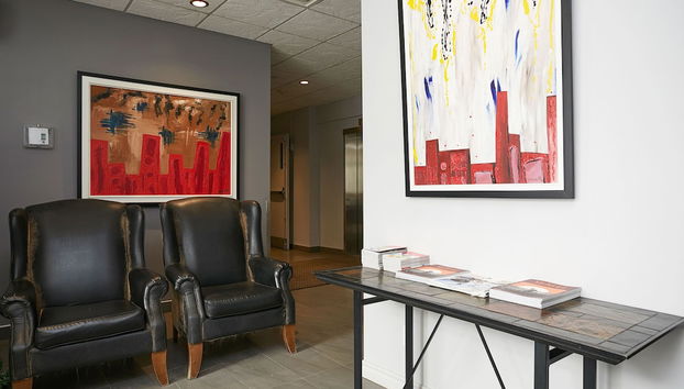 Sitzecke in der Lobby
