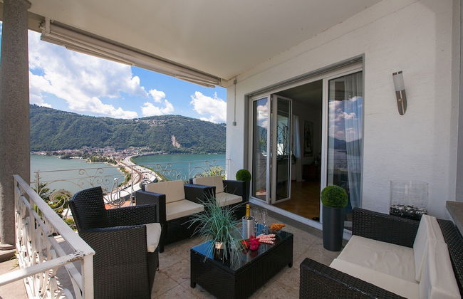 Villa in Bissone with swimming pool and garden - Foto 17