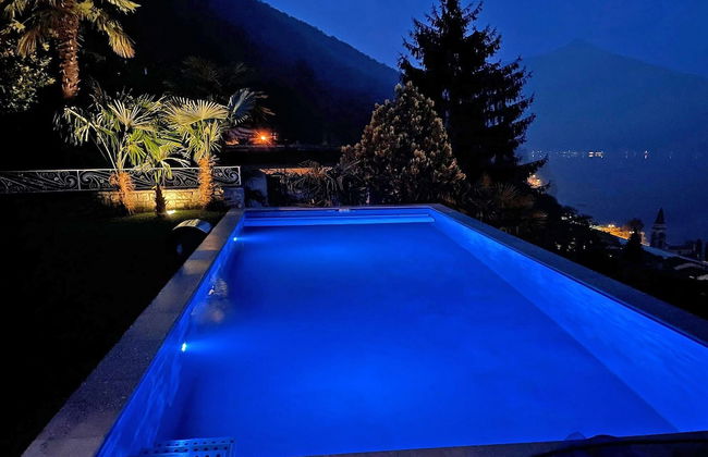 Villa in Bissone with swimming pool and garden - Foto 15