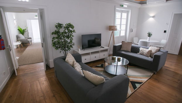 Sitzecke in der Lobby