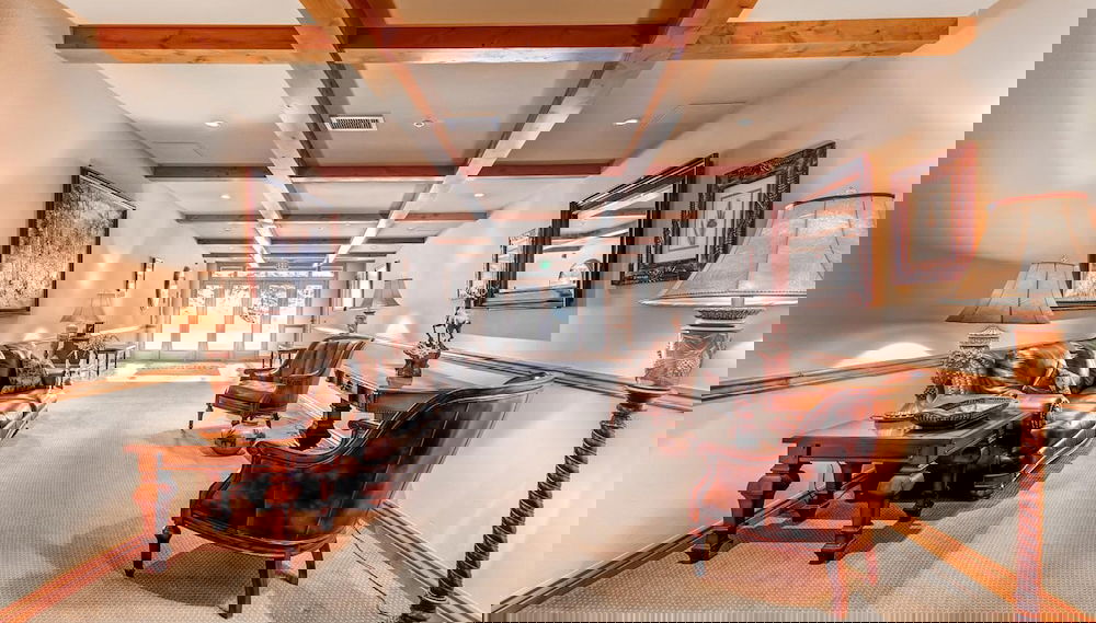 Sala de estar do lobby