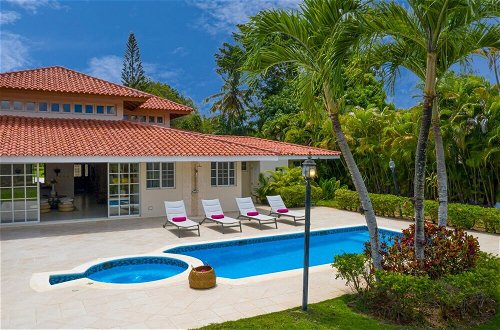 Photo 32 - Casa de Campo Villa for Rent in Caribbean Style - With Pool Jacuzzi and Volleyball net