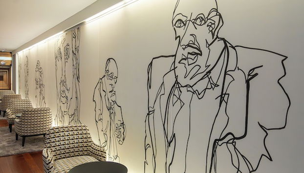 Sitzecke in der Lobby