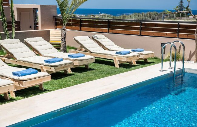 Fos Villa your place under the Cretan Sun with private heated pool - Photo 71