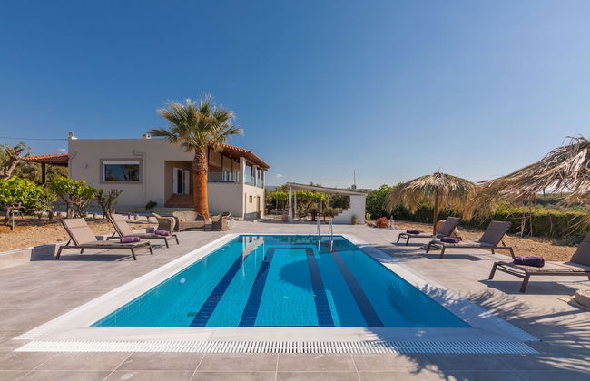 Vineyard Pool Villa Sea View Crete - Foto 1