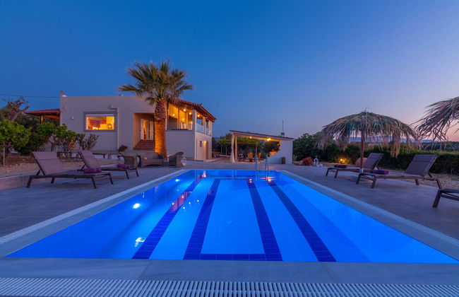Vineyard Pool Villa Sea View Crete - Foto 20