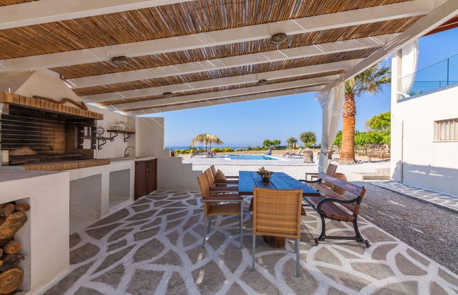 Vineyard Pool Villa Sea View Crete - Foto 29