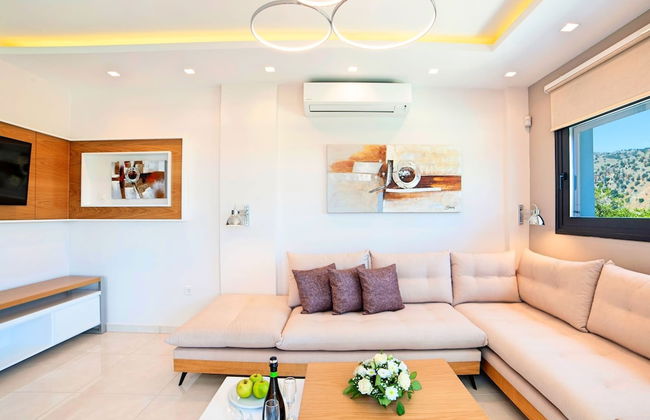 2 new Villas With Heated Pool, Rent Separately or Together at Kournas Lake - Foto 8