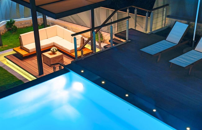 2 new Villas With Heated Pool, Rent Separately or Together at Kournas Lake - Foto 20