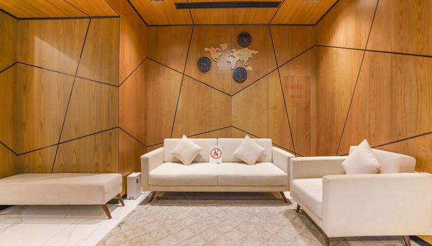 Sala de estar do lobby
