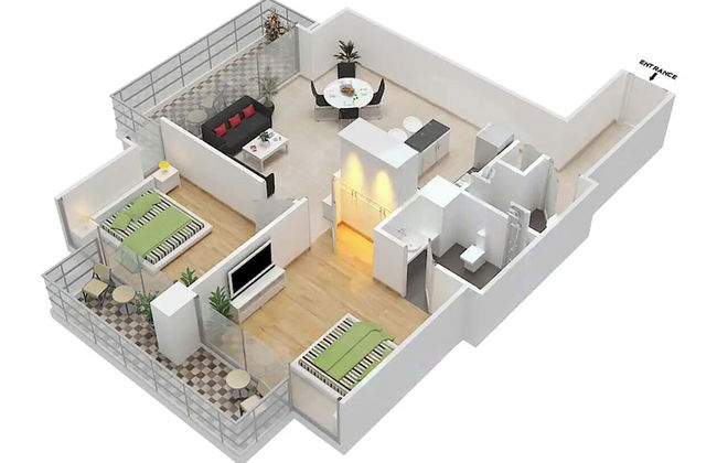 LUX Contemporary Suite Marina View 6 - Foto 19