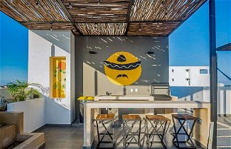 Foto 3 - Queen Studio PDC Oasis Pool Rooftop Lounge Walk to 5 Avenida Best Playa Beaches