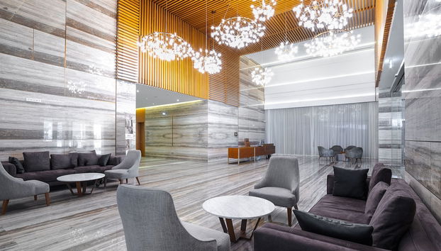 Sitzecke in der Lobby