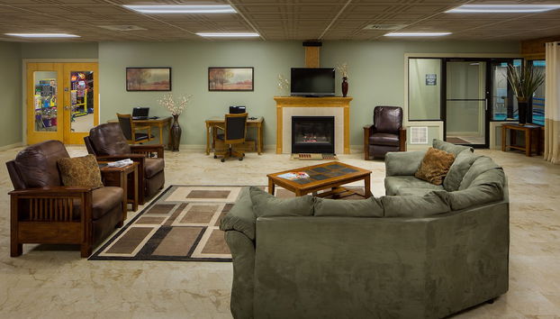 Sitzecke in der Lobby